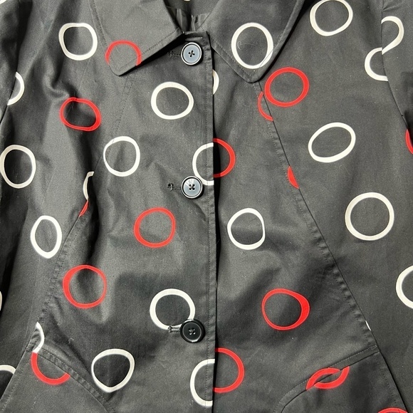 Kim Rogers Womens Blazer Jacket 3/4 Sleeves Button Down Front Size‎ L - Picture 4 of 10